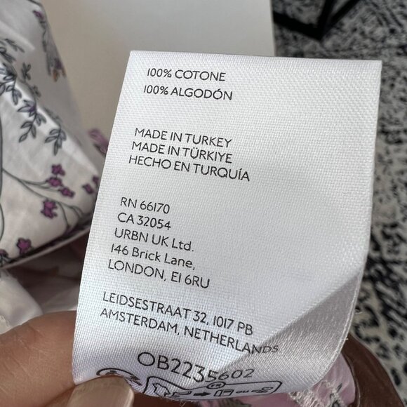 Anthropologie The Somerset floral prints Maxi Dress Size M - Picture 8 of 8